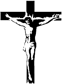 Распятие Иисуса на кресте.